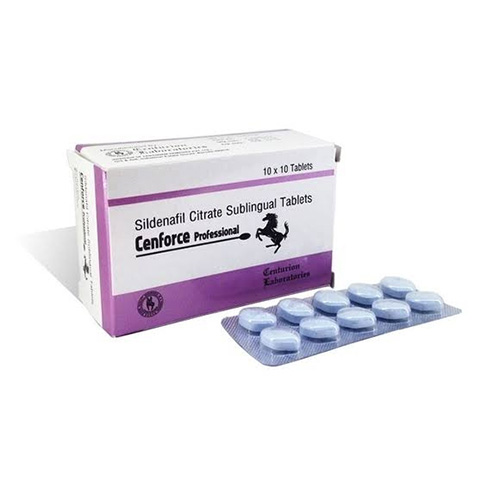 Cenforce Professional (Sildenafil Citrate Sublingual 100mg Tablets)